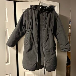 Women's Black Hooded Jacket